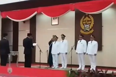 spiritkita pelantikan bupati luwu dan wajo