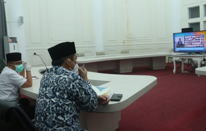 Walikota bersama Sekda Kota Palopo