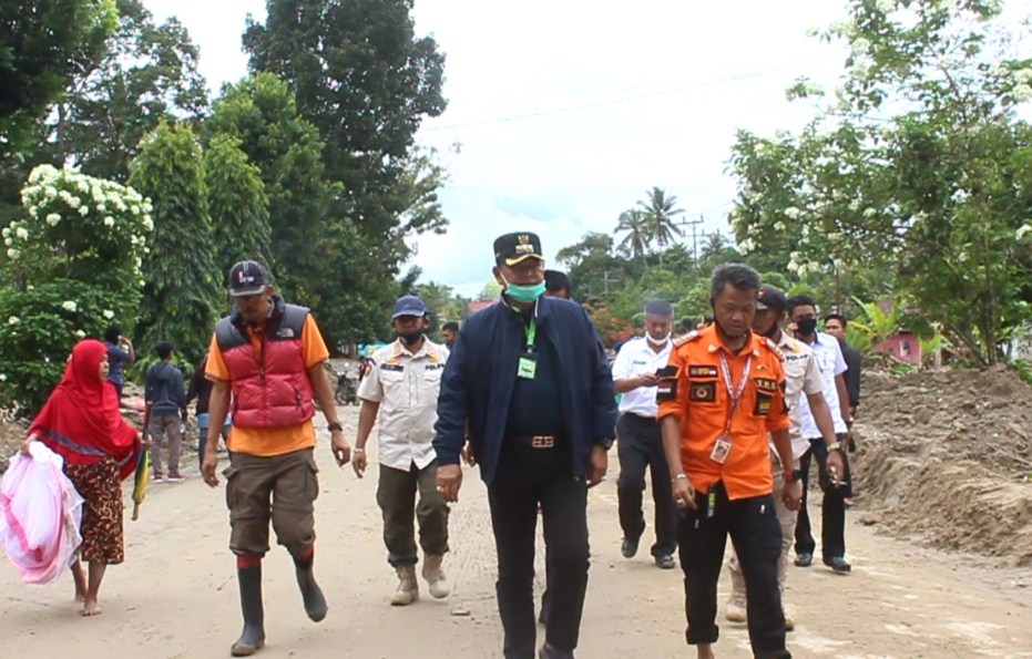 Basmin Tinjau Luwu Utara