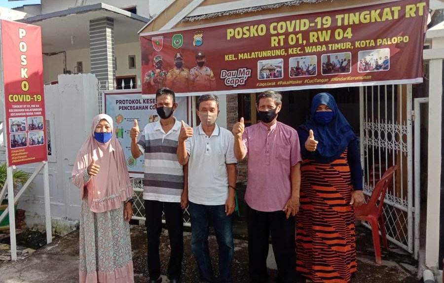 Posko Covid-19 RTRW Kota Palopo