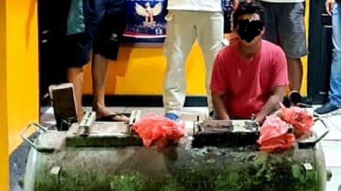 Pelaku pencurian di Pantoloan