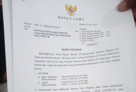 Jam kerja asn