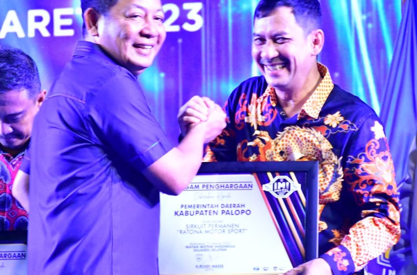  Kota Palopo Terima Penghargaan Sebagai Apresiasi Dari IMI Award Sulsel