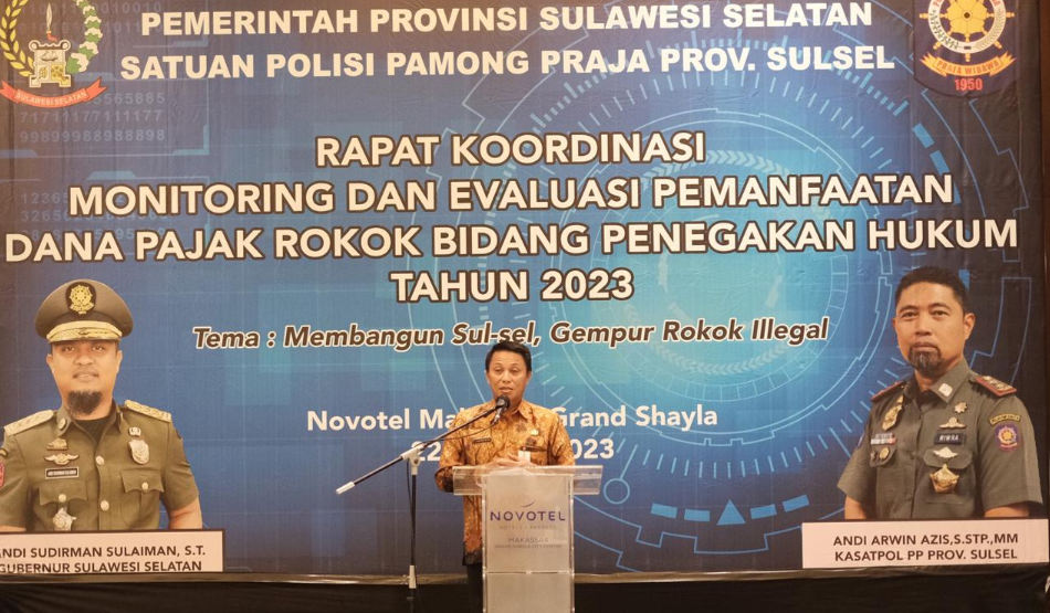 Pemprov Sulsel Tegaskan Tindakan Tegas Terhadap Penjual dan Importir Rokok Ilegal