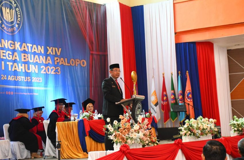  Wakili Walikota, Kadis Parekraf Palopo Hadiri Wisuda Angkatan XIV Universitas Mega Buana