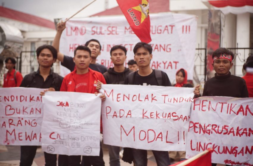  LMND Sulsel Angkat Berbagai Isu Strategis Sulawesi Selatan Menjelang Hari Tani 2023