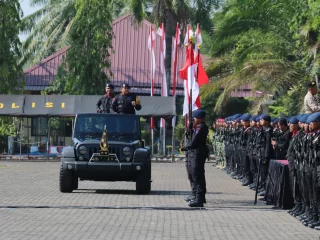 Peringatan HUT Korps Brimob ke-78: Kapolda Sulsel Pimpin Upacara dan Soroti Tantangan Stabilitas Kamtibmas